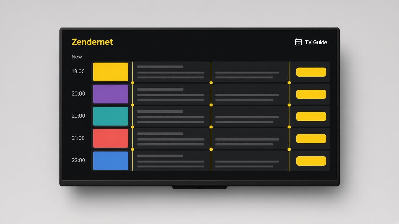 Zendernet TV-interface
